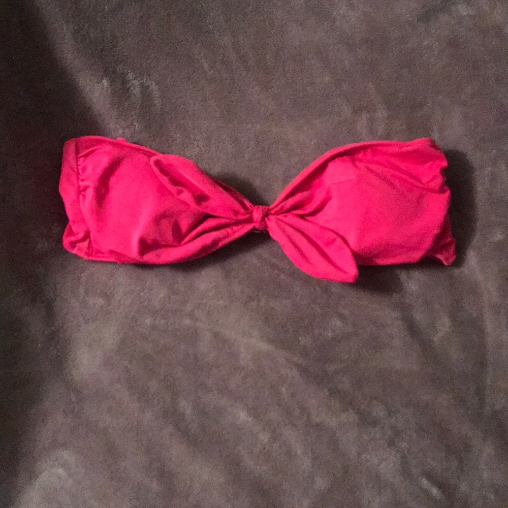 Strapless bikini top